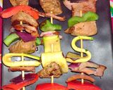 Foto del paso 4 de la receta: Brochetas de res