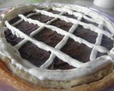Foto del paso 5 de la receta: Tarta hojaldrada, con dulce de leche, chocolate y Crema Chantilly