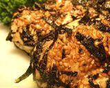A picture of step 4 of Pan-Fried Chicken Tenders With Sesame and Nori Seawee.