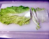 A picture of step 2 of Napa Cabbage Salad.