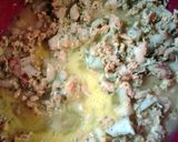 A picture of step 2 of salmon cake markII.