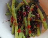 Foto del paso 1 de la receta: Snack : Ejotes con arándanos