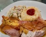 Foto del paso 3 de la receta: Lomo de cerdo al horno con ensalada tropical y arroz de zanahoria