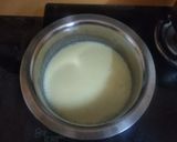 A picture of step 1 of Fruit custard.