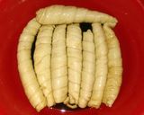 Hình bước làm 1 của món Mì Căn Xào Lăn (Món Chay)