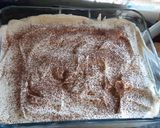 A picture of step 3 of 4 ingredients tiramisu.