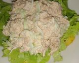 รูปขั้นตอนการทำที่ 7 ของ แซนวิชสลัดทูน่าแตงกวา (Tuna and Cucumber Salad Sandwich)