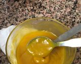 A picture of step 7 of Eggless Mango Cheesecake.