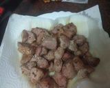 Foto del paso 1 de la receta: Guisantes compuestos con pavo
