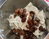 Une image de l'étape 3 de Glace banane /rhum/raisins.