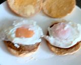 A picture of step 3 of My Sausage Pattie & Poached Egg Muffin.