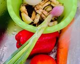 Foto del paso 1 de la receta: 🥗 ENSALADA 🥗 TIBIA DE 🍆BERENJENA 🍆 (ensalada griega)