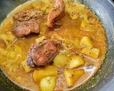 A picture of step 4 of Mustard Paste Fish Curry.