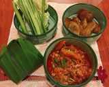 รูปขั้นตอนการทำที่ 4 ของ น้ำพริกอ่อง