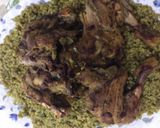 صورة لخطوة 3 من وصفة دجاج مشوي مع الفريكه