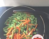 Foto langkah ke 3 dari resep (Basic) Tumis buncis wortel NO MSG #homemadebylita.