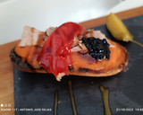 Foto del paso 4 de la receta: Pincho de melva con tomate aromatizado de albahaca