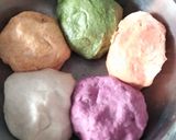 A picture of step 7 of Tortilla (Natural colours) and Pinwheels.