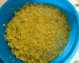 A picture of step 3 of Falafel Dough and Freezing.