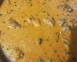 A picture of step 5 of Butter chicken.