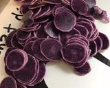 Une image de l'étape 2 de Chips de pommes de terre violettes.