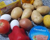 Foto del paso 1 de la receta: 🇵🇪 Causa peruana de atún 🐟 con salsa huancaína