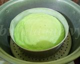 Foto langkah ke 8 dari resep Bolu Pandan Kukus 2 Telur.
