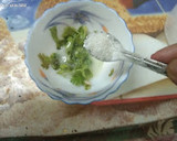 A picture of step 2 of Cool Cucumber Salad.