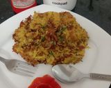 A picture of step 7 of Multigrain Potato Pan cake.