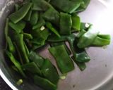 Süßsauer eingelegte Stangenbohnen Rezeptschritt 3 Foto