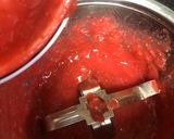 A picture of step 2 of Healthy strawberry glazed cashews nuts.