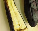A picture of step 5 of Grilled Eggplant With a Method to Peel Them Easily.