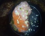 A picture of step 1 of Chicken Spring Roll.