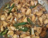 Foto langkah ke 5 dari resep Ayam Fillet teriyaki Cabe ijo.