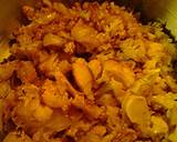 Cabbage, pork and cauliflower, with a sauce recipe step 2 photo