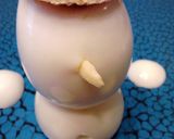 A picture of step 10 of Hard Boiled Egg Snowman * Christmas *.