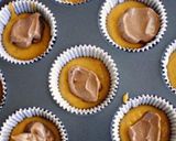 A picture of step 13 of Cheesecake, muffins with nutella and pumpkin.