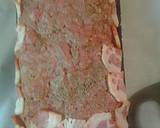 Bacon wrapped meatloaf, stuffed with garlicky mashed potatoes recipe step 8 photo