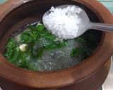 A picture of step 10 of Banana Spinach sambhar.