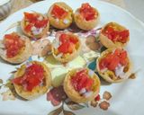 A picture of step 3 of Street style tasty chatpati Dahi Puri.