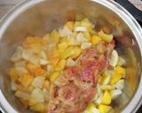 Fügés-citromos őszibaracklekvár recept fázis 4 fotója