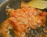 A picture of step 5 of Fresh Tomato Pasta with Broccolini and Shirasu.