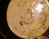 A picture of step 10 of Oatmeal soup.