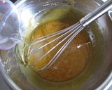 A picture of step 3 of Marron Chiffon Cake with Creme de Marron.