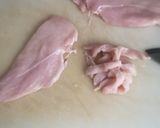 Foto del paso 2 de la receta: Fideos con setas shitaki y pollo