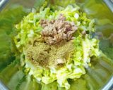 A picture of step 6 of Easy Mentsuyu Sesame Salad with Napa Cabbage and Tuna.