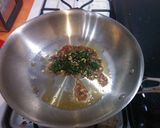 A picture of step 3 of Soba - Oriental noodles with scallions.