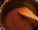 A picture of step 7 of A 'latte' the old fashioned way with smooth caramel sauce and hand made white chocolate chunks.