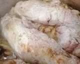 A picture of step 9 of Pork Tenderloin with Boursin® and Mushrooms.