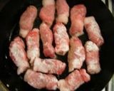 A picture of step 5 of Nagaimo Yam and Pork Teriyaki Rolls.